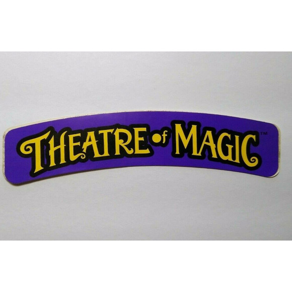 Theatre Of Magic Pinball Machine Decal Sticker Original NOS Promo 1995 - Picture 2 of 3